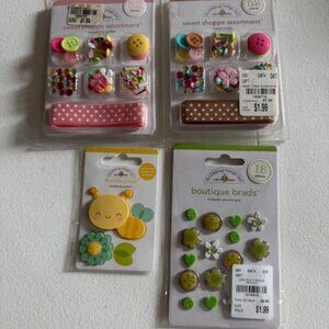 NWT Crafting Embellishments Variety of Companies